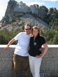 Stood in awe at the base of Mt. Rushmore.