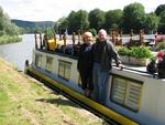 Joined Walt and Gail on their barge in France.