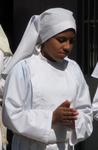 Little girl praying.