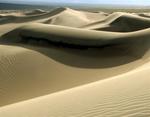 A Death Valley Dune during the last few hours of daylight.