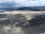 Hey...I think I see our camp!  It's the one with the funky shade structure.