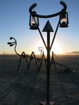 The first moments of light on the playa. *Photo by Cherie Sogsti
