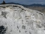 White cliffs of Yellowstone.