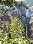 Waterfall in the morning light.