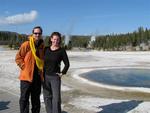 Hydrothermal feature in Yellowstone National Park.