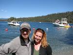 In Lake Tahoe.