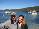 In Lake Tahoe.