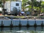 Our spot at Boyd's campground in Key West.