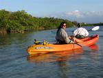 Captain Heather and Ray, both kayak tour guides.