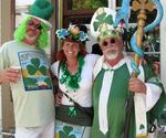 Cherie and Theo at the 31st Annual St. Patrick's Day Bar Stroll, organized by Rick Dostal.