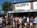 Kenny Chesney gives a free concert at Sloppy Joe's.
