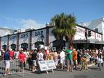 The crowd at Sloppy Joe's.