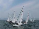 The laser fleet preparing to start